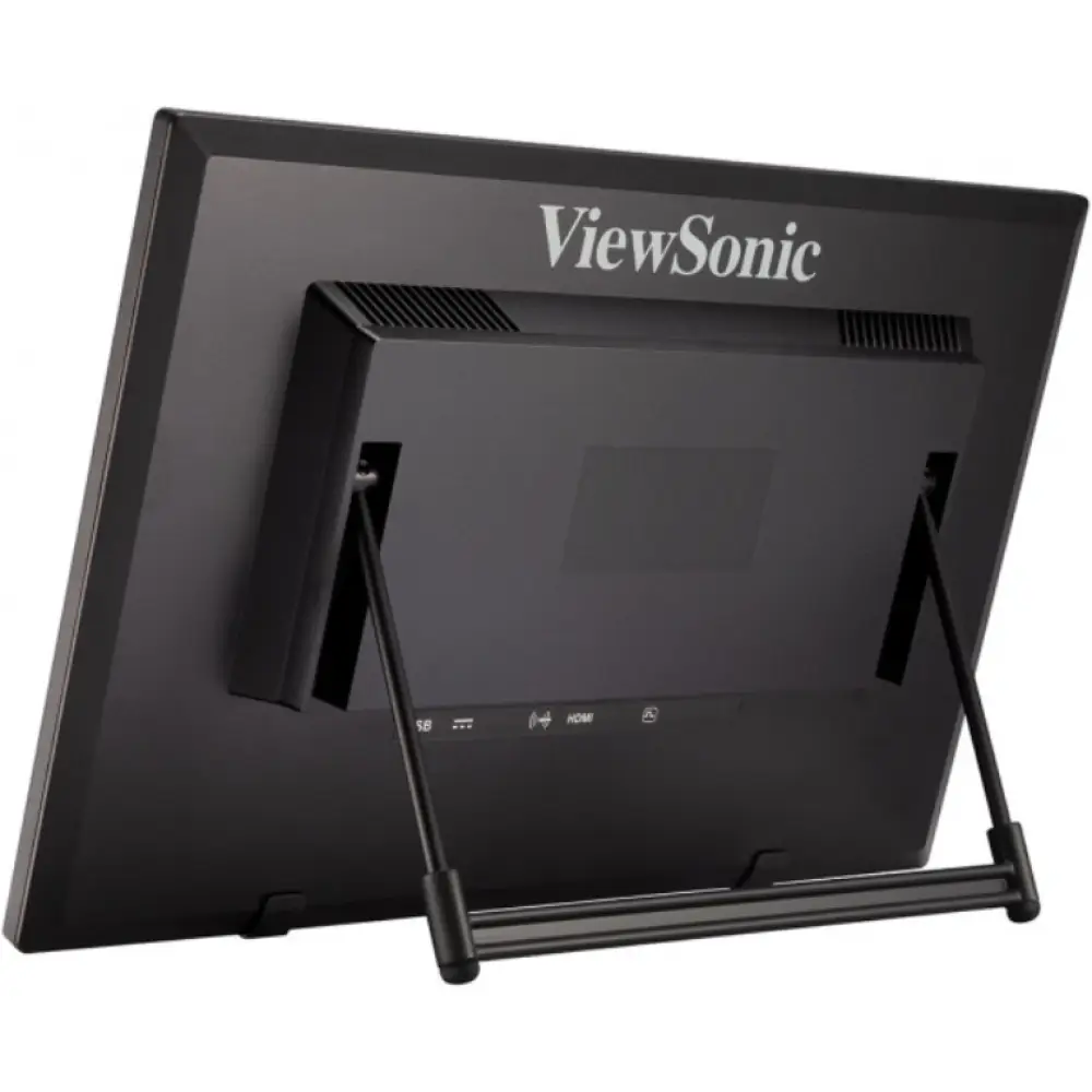 Viewsonic TD1630-3 pantalla para PC 39.6 cm (15.6") 1366 x 768 Pixeles HD LCD Pantalla táctil Multi-usuario Negro - detalle