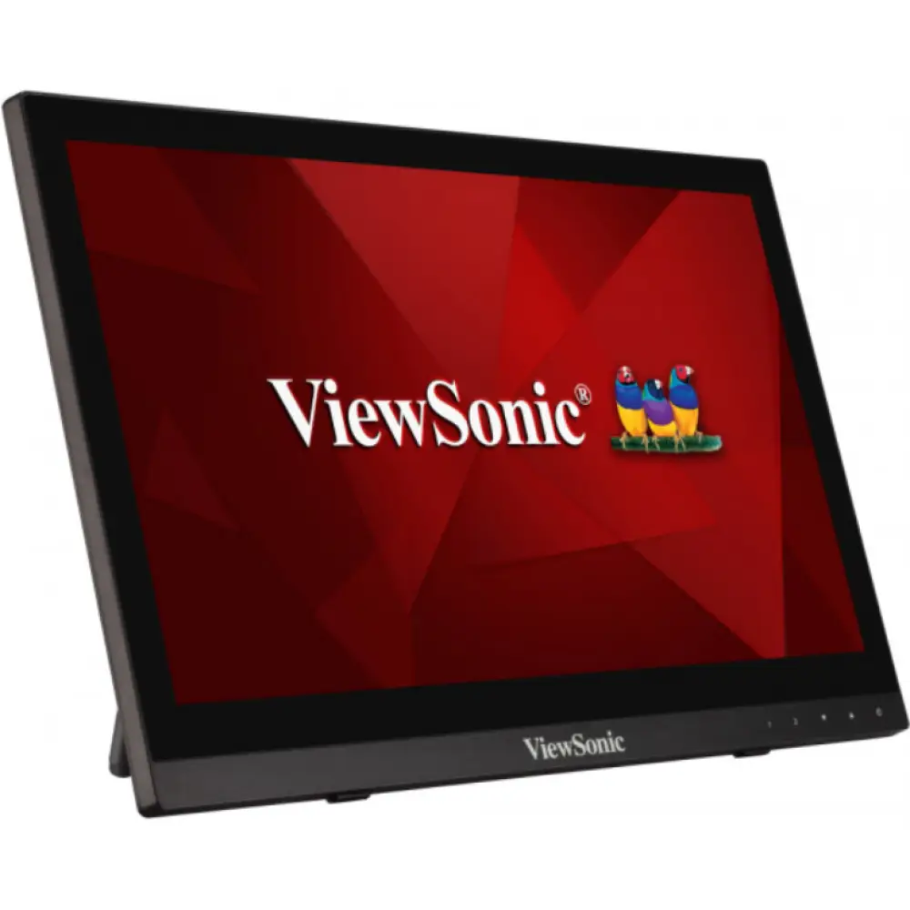 Viewsonic TD1630-3 pantalla para PC 39.6 cm (15.6") 1366 x 768 Pixeles HD LCD Pantalla táctil Multi-usuario Negro - detalle