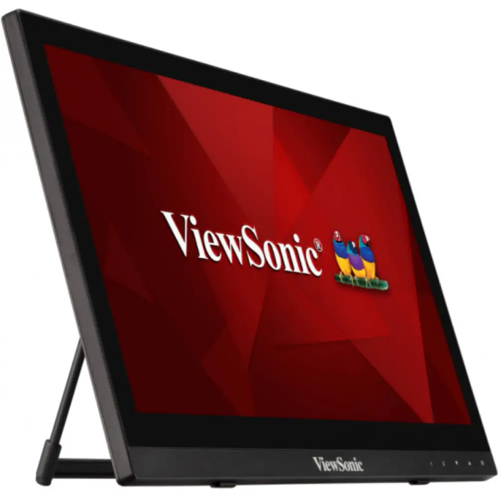 Viewsonic TD1630-3 pantalla para PC 39.6 cm (15.6") 1366 x 768 Pixeles HD LCD Pantalla táctil Multi-usuario Negro - detalle