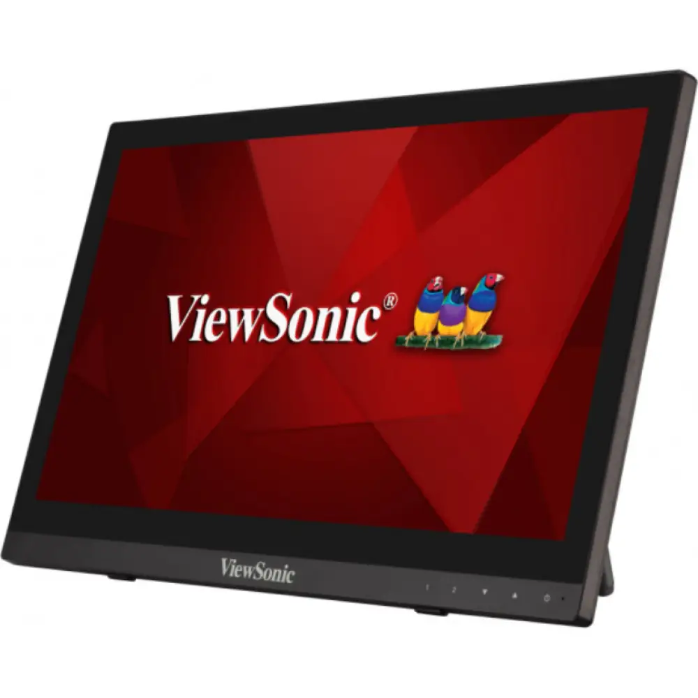 Viewsonic TD1630-3 pantalla para PC 39.6 cm (15.6") 1366 x 768 Pixeles HD LCD Pantalla táctil Multi-usuario Negro - detalle