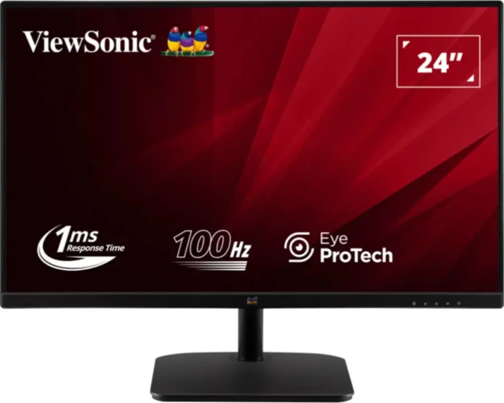 Viewsonic Value Series VA2432-MHD-3 pantalla para PC 61 cm (24") 1920 x 1080 Pixeles Full HD LED Negro - detalle