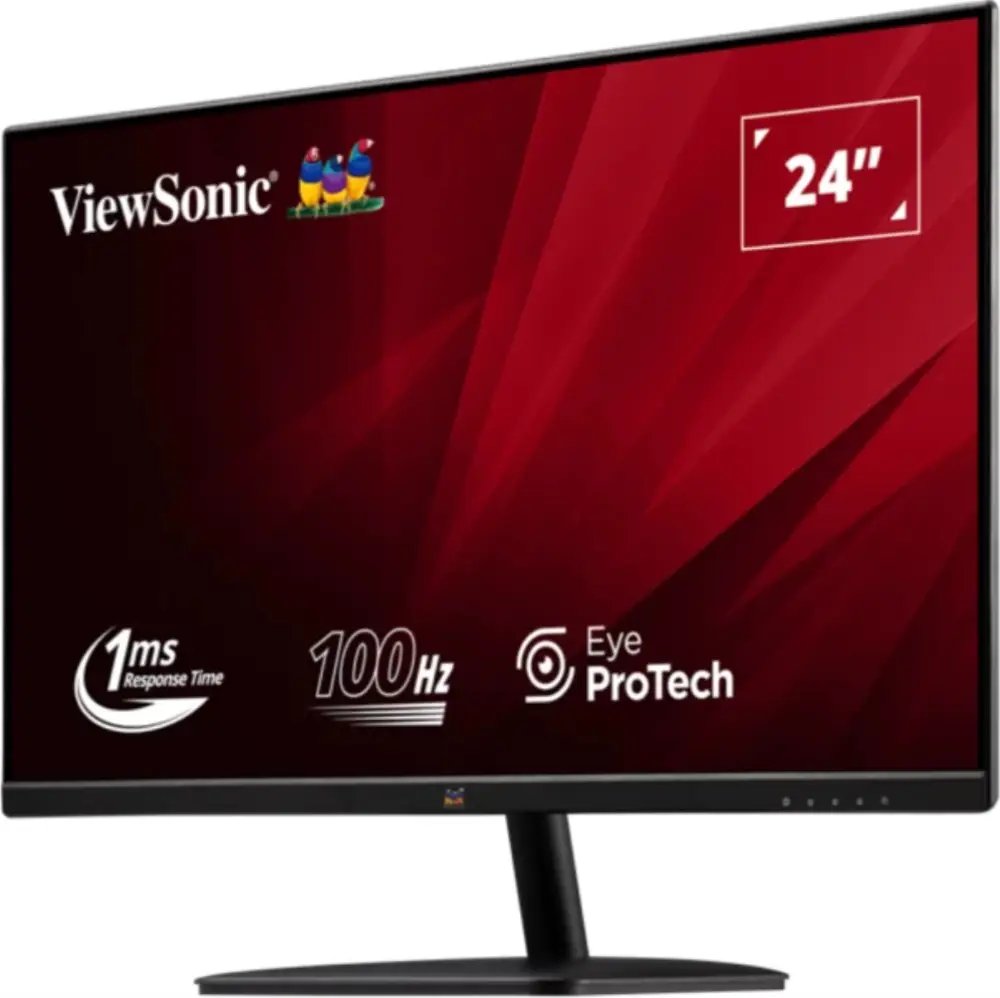 Viewsonic Value Series VA2432-MHD-3 pantalla para PC 61 cm (24") 1920 x 1080 Pixeles Full HD LED Negro - detalle