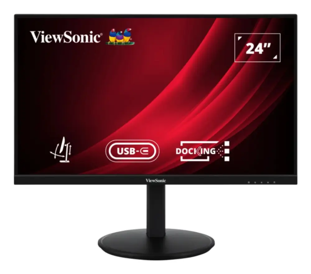Viewsonic VG Series VG2409U-2 pantalla para PC 60.5 cm (23.8") 1920 x 1080 Pixeles Full HD LED Negro