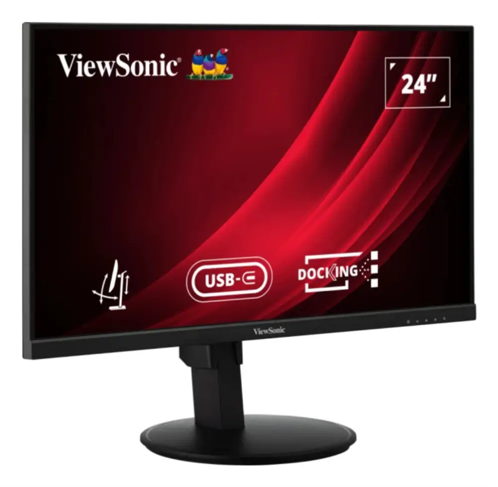 Viewsonic VG Series VG2409U-2 pantalla para PC 60.5 cm (23.8") 1920 x 1080 Pixeles Full HD LED Negro - detalle