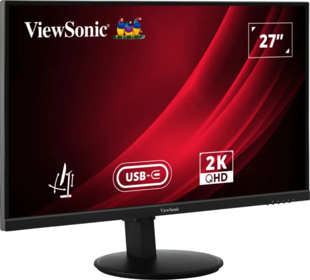 Viewsonic VG Series VG2709-2K-MHDU-2 pantalla para PC 68.6 cm (27") 2560 x 1440 Pixeles Quad HD LED Negro - detalle