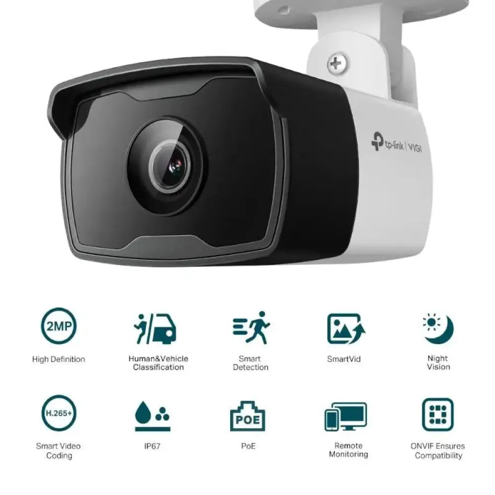 VIGI Cámara IP Bullet C320I 2MP Plástico IR 2.8mm - detalle