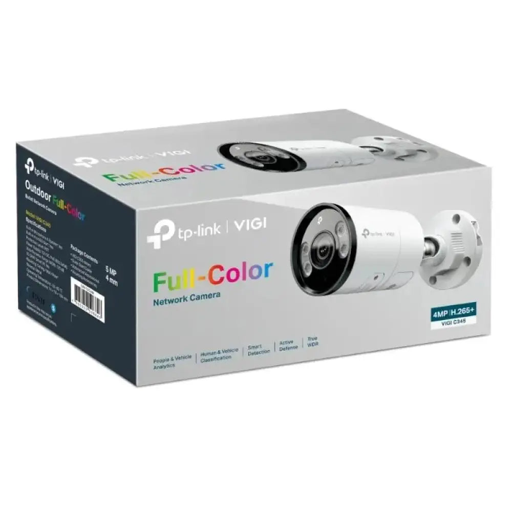 VIGI Cámara IP Bullet C345 4MP Metal Full-Color 4m - detalle
