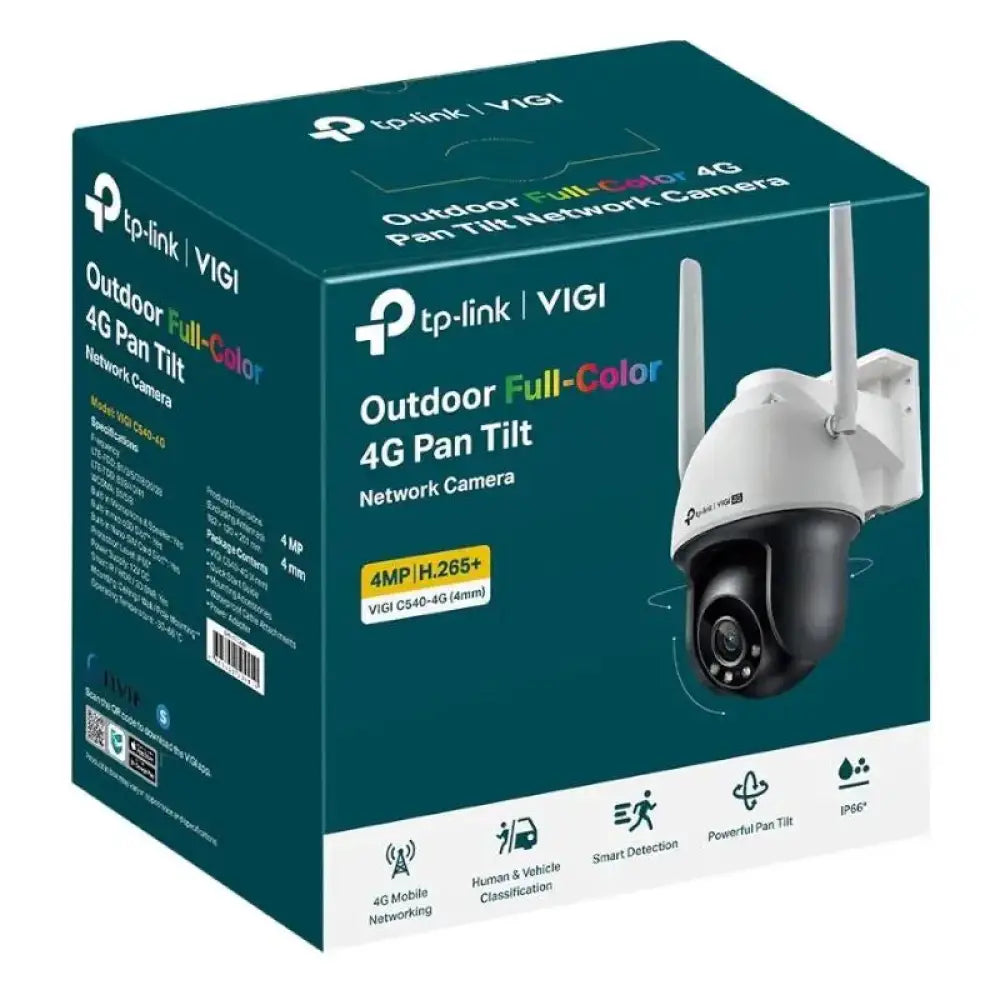 VIGI Cámara IP PT C540-4G 4MP Plástico Full-Color - detalle