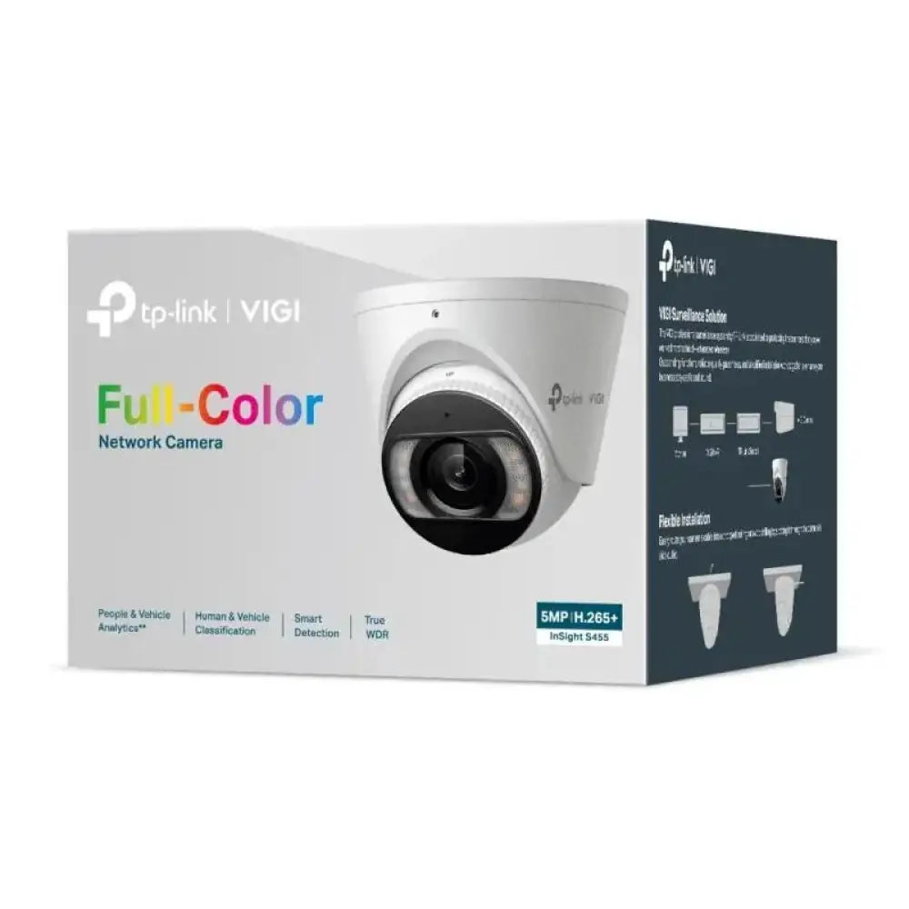 VIGI S455(2.8mm) Cámara NW Turret 5MP Full-Color - detalle