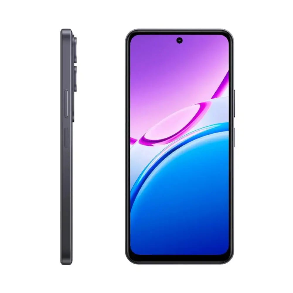 Teléfono inteligente VIVO Y31 5G en color negro, pantalla de 6.72 pulgadas con tasa de refresco de 120Hz y 512GB de almacenamiento