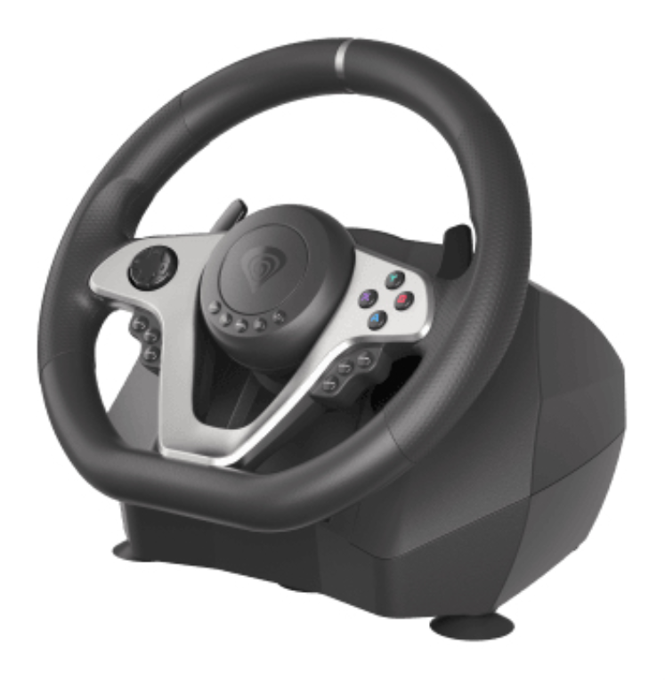 VOLANTE Y PEDALES SEABORG 400 USB MINI JACK VIBRACION MULTIPLATAFORMA - detalle