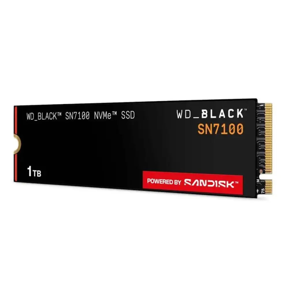 WD Black SN7100 SSD 1TB PCIe Gen4x4 7250MB-s - detalle