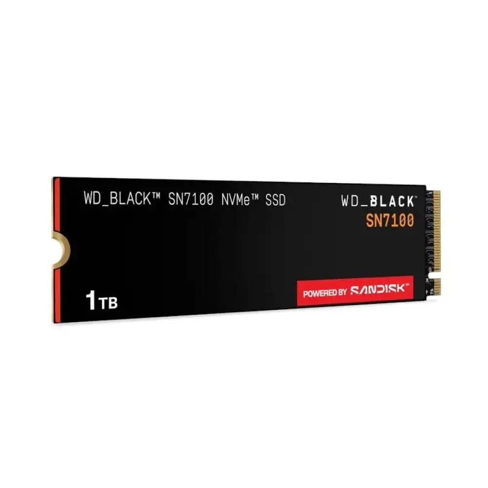 WD Black SN7100 SSD 1TB PCIe Gen4x4 7250MB-s - detalle