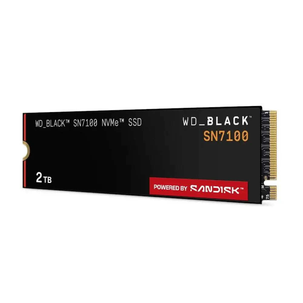 WD Black SN7100 SSD 2TB PCIe Gen4x4 7250MB-s - detalle