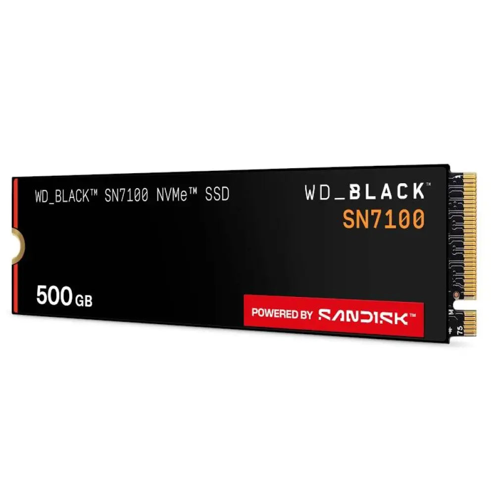 WD Black SN7100 SSD 500GB PCIe Gen4x4 6800MB-s - detalle