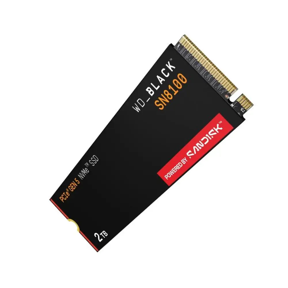 WD Black SN8100 SSD 2TB PCIe Gen5x4 14900 MB-s - detalle