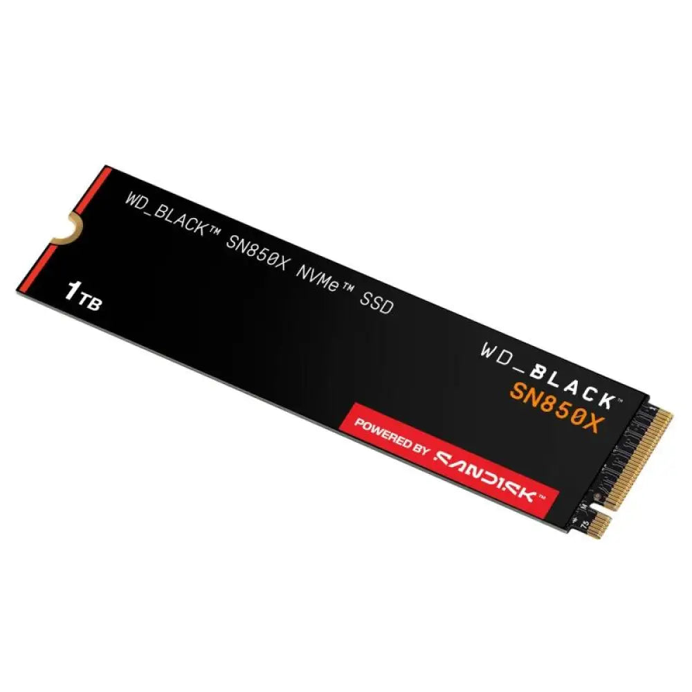 WD Black SN850X WDS100T2X0E SSD 1TB PCIe Gen4 NVMe - detalle