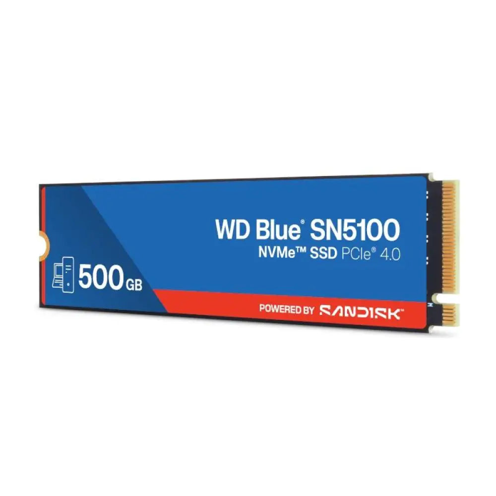 WD Blue SN5100 SSD 500GB NVMe Gen4 6600MB-s - detalle