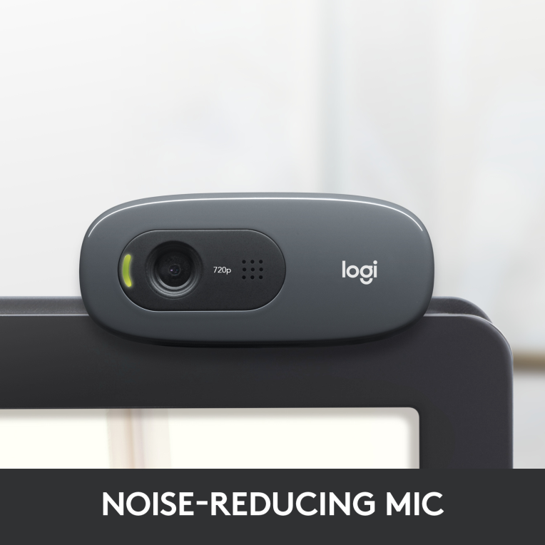 WEBCAM LOGITECH C270 HD 1280X720PX NEGRA - detalle