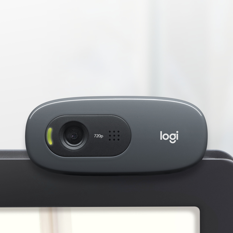 WEBCAM LOGITECH C270 HD 1280X720PX NEGRA - detalle