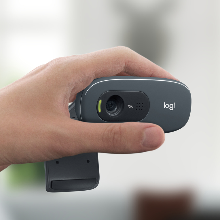 WEBCAM LOGITECH C270 HD 1280X720PX NEGRA - detalle