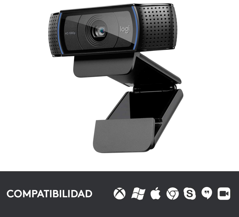 WEBCAM LOGITECH C920 FHD 1920X1080PX NEGRA - detalle