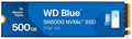 Disco duro interno SSD Western Digital Blue SN5000 de 500 GB M.2 PCIe 4.0 NVMe con memoria NAND 3D TLC.