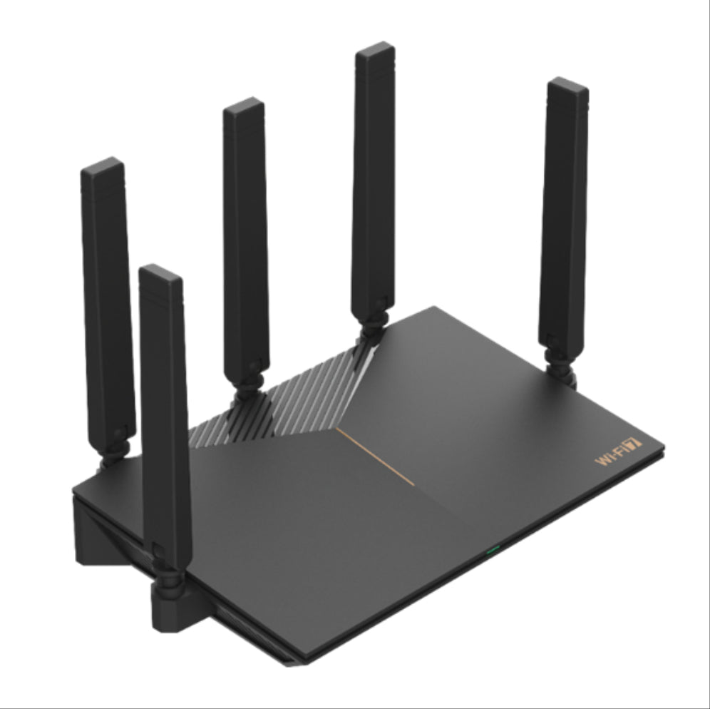Strong ROUTERBE3600 WIFI7 router inalámbrico 2.5 Gigabit Ethernet Doble banda (2.4 GHz / 5 GHz) Negro