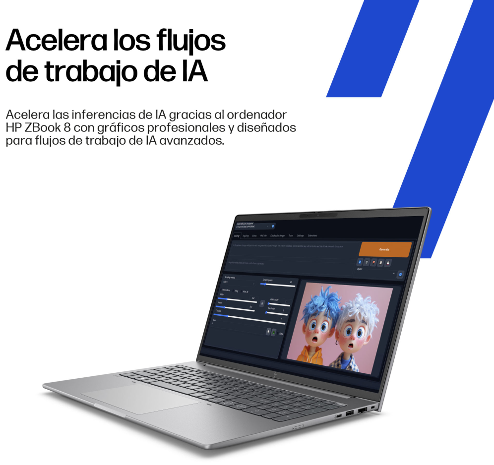 WORKSTATION HP ZBOOK G11 U7-265H 32GB 1TB RTX 500 16" W11P - detalle