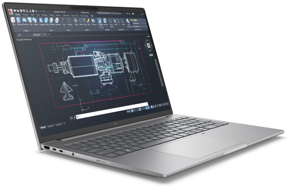 WORKSTATION HP ZBOOK G11 U7-265H 32GB 1TB RTX 500 16" W11P - detalle
