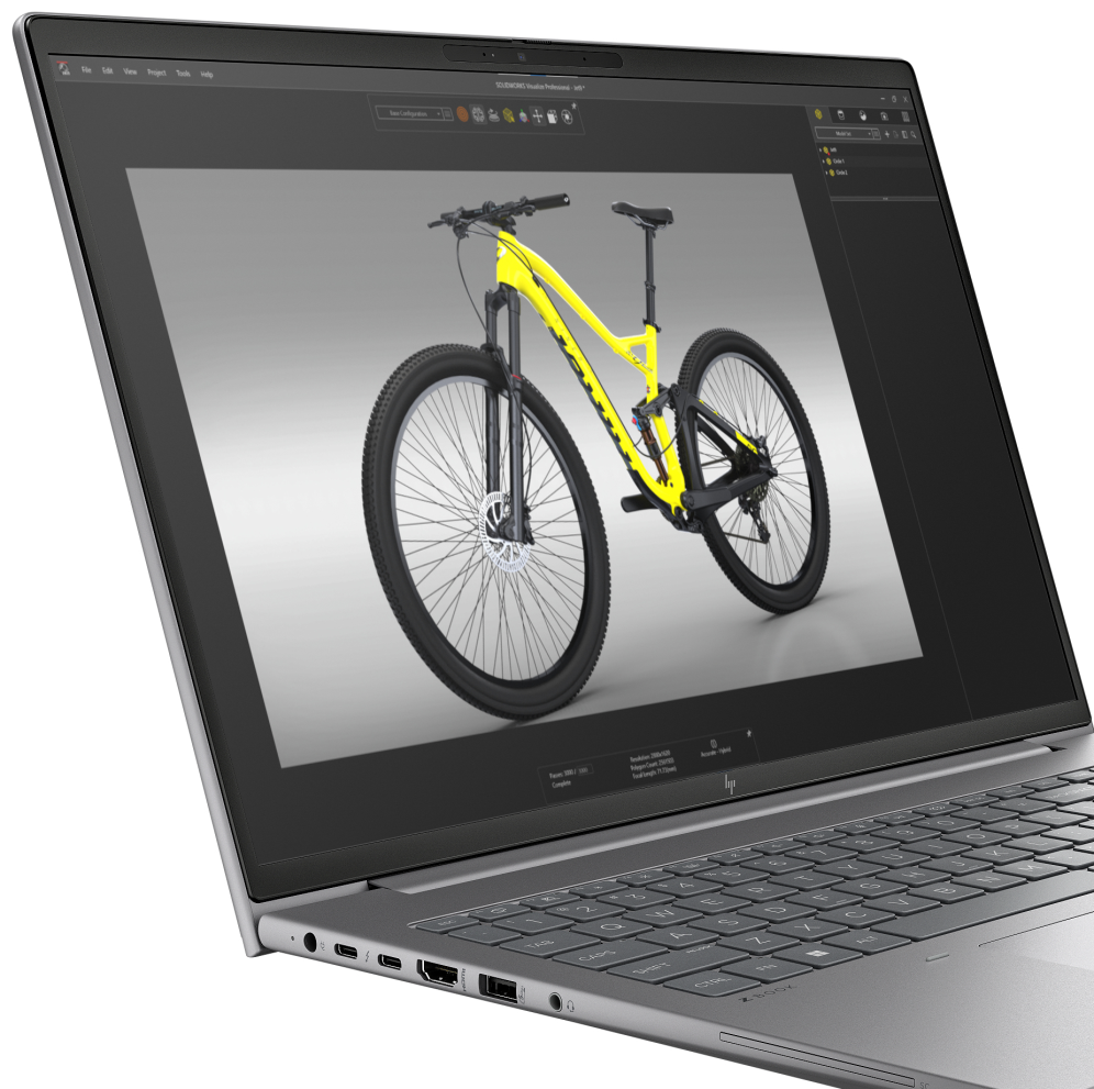 WORSTATION HP ZBOOK G11 R7-8845HS 16GB 512GB RTX A1000 16" W11P KIT DIGITAL - detalle