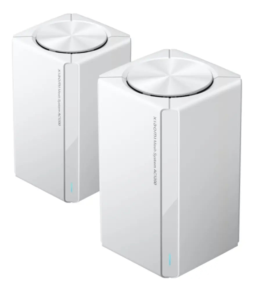 Xiaomi AC1200 2 Pack Doble banda (2.4 GHz / 5 GHz) Wi-Fi 5 (802.11ac) Blanco Interno