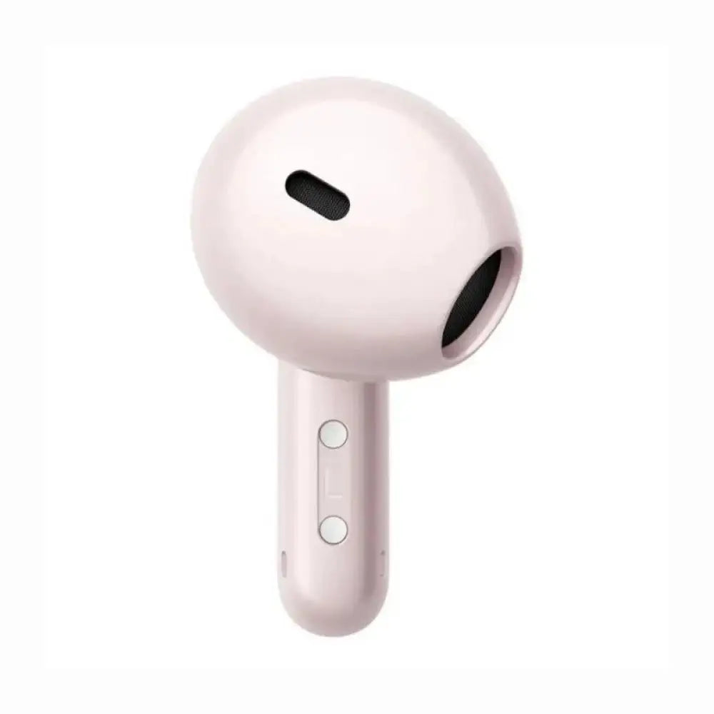 Auriculares Xiaomi Buds 6 Active rosas con micrófono y diadema inalámbrica, diseño compacto y elegante para uso diario.
