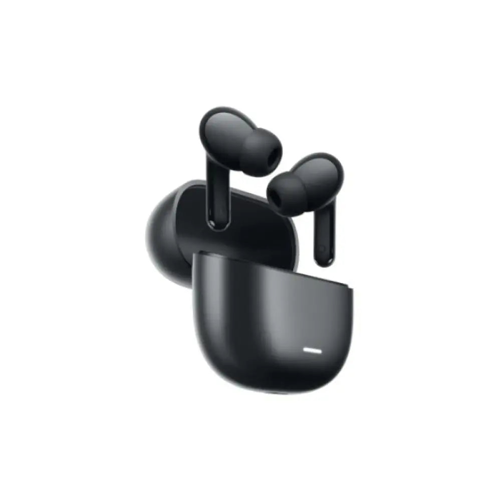 Auriculares Xiaomi Redmi Buds 8 Lite negros con micrófono, diseño compact o y auriculares inalámbricos.