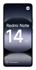 Xiaomi Redmi Note 14 5G 16.9 cm (6.67") Ranura híbrida Dual SIM USB Tipo C 8 GB 256 GB 5110 mAh Negro