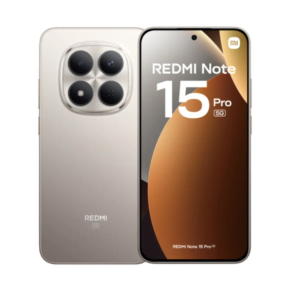 Xiaomi Redmi Note 15 Pro 5G 17.4 cm (6.83") SIM doble USB Tipo C 12 GB 512 GB 6580 mAh Titanio