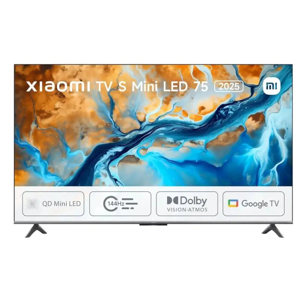 Xiaomi TV 75" S Mini Led 2025 4K Google TV 144hz - detalle