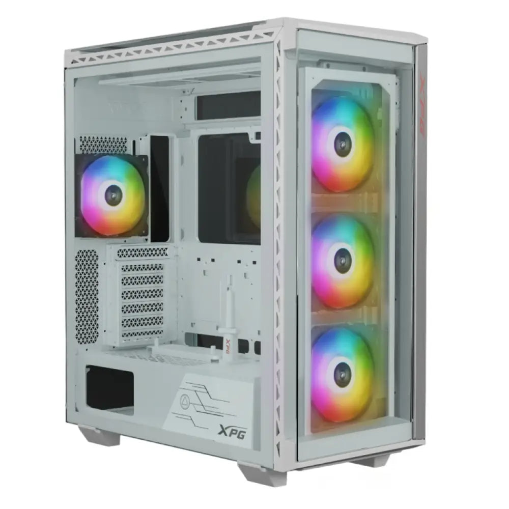 XPG BATTLECRUISER II ST Midi Tower Blanco - detalle