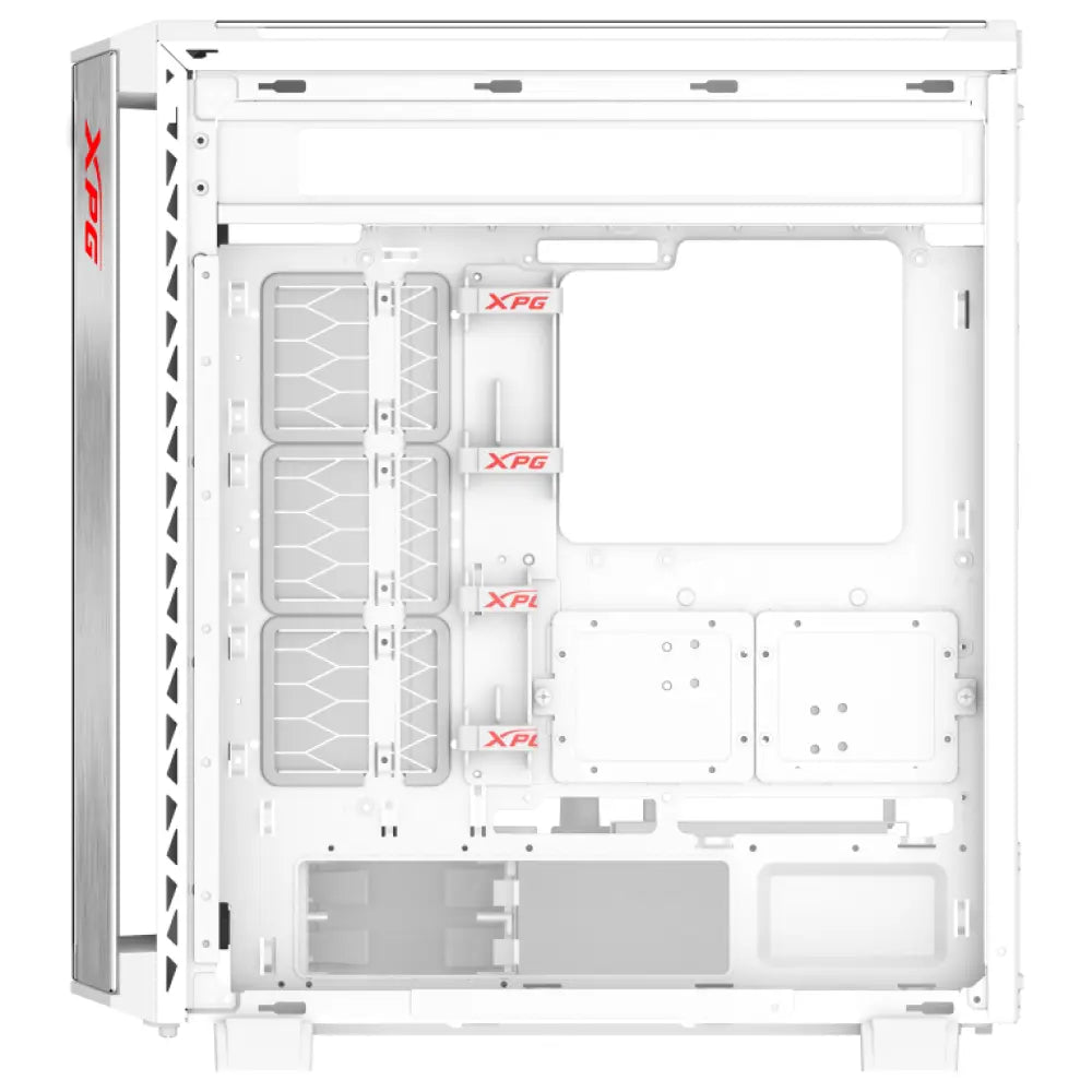 XPG BATTLECRUISER II ST Midi Tower Blanco - detalle