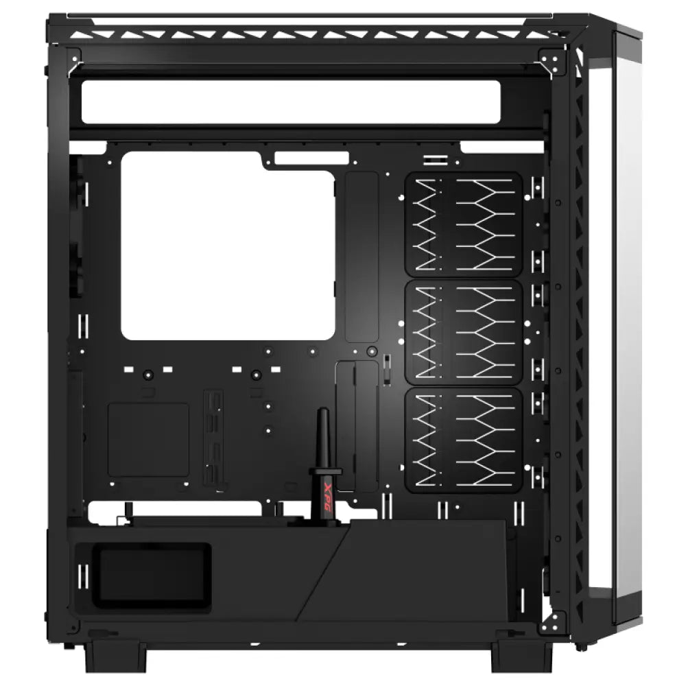 XPG BATTLECRUISER II ST Midi Tower Negro - detalle
