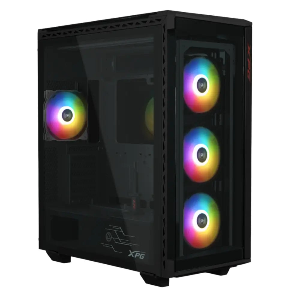 XPG BATTLECRUISER II ST Midi Tower Negro - detalle