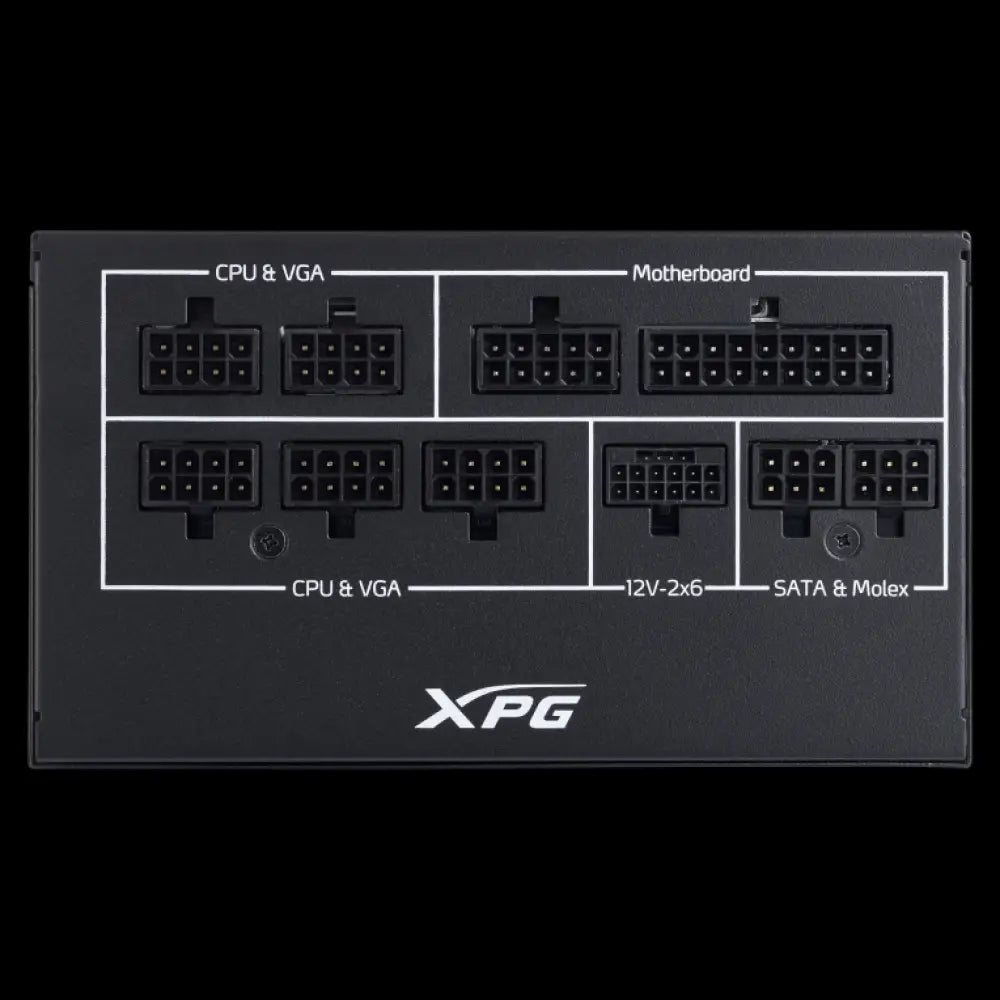 XPG COREREACTOR II VE 650W unidad de fuente de alimentación 24-pin ATX ATX Negro - detalle