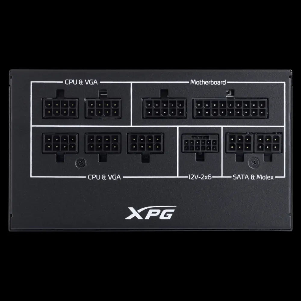 XPG COREREACTOR II VE 850W unidad de fuente de alimentación 24-pin ATX ATX Negro - detalle