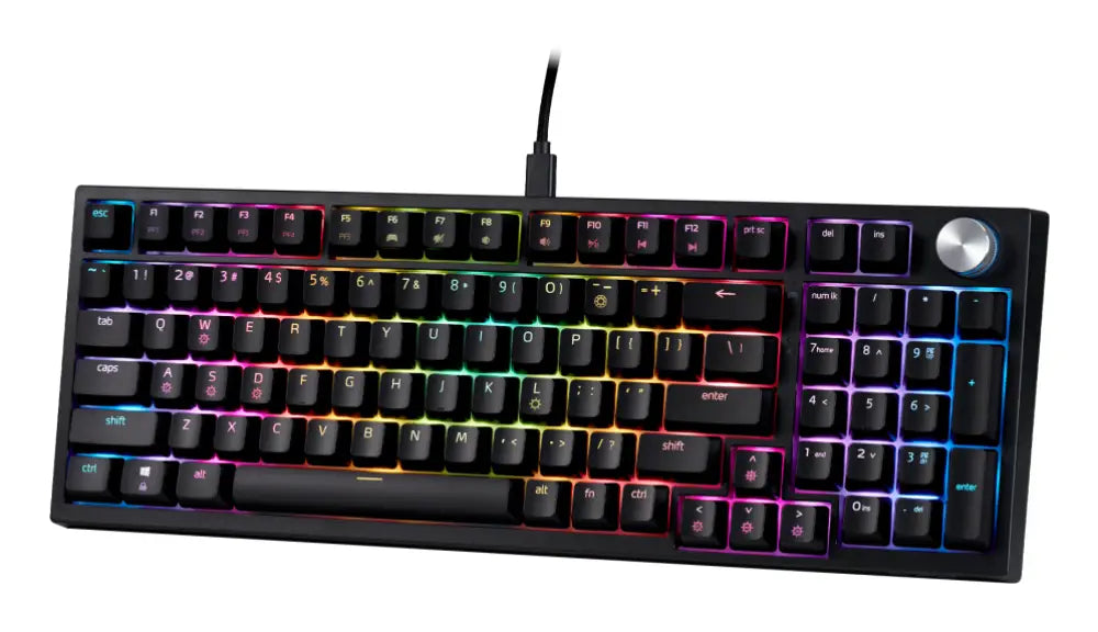 XPG SORCERER teclado Juego USB Español Negro - detalle