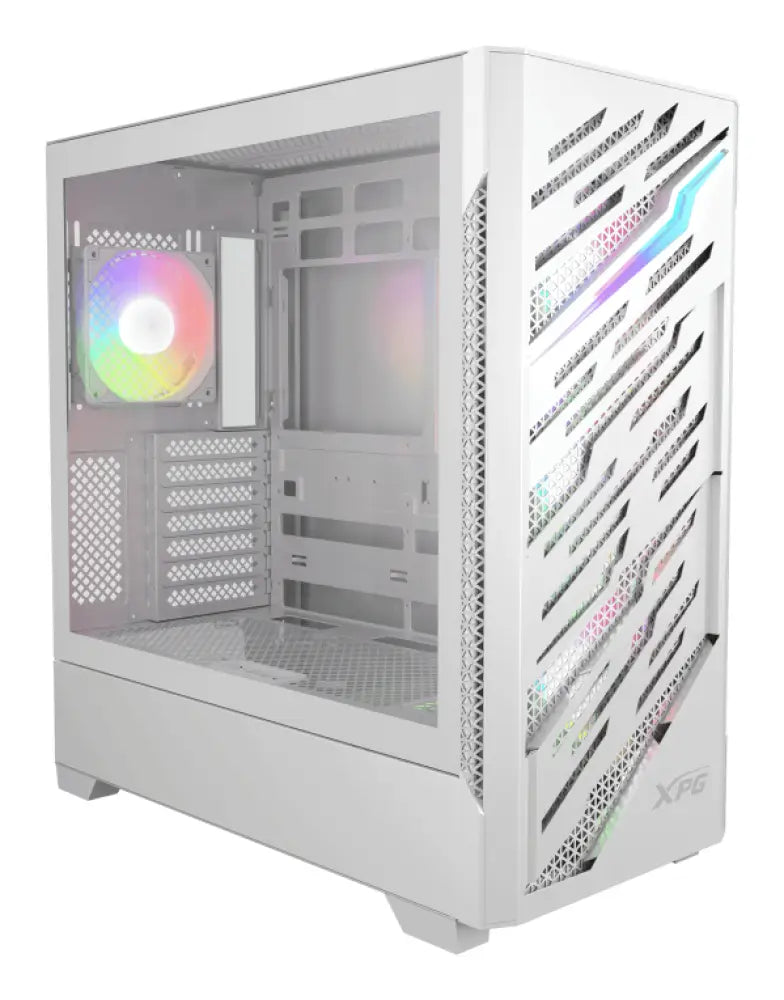 XPG STARKER AIR BTF Midi Tower Blanco - detalle