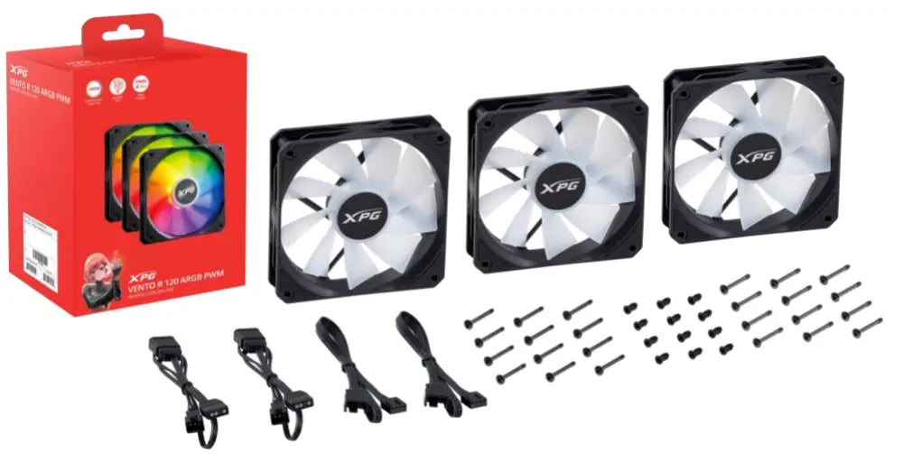 XPG VENTO R 120 ARGB PWM Carcasa del ordenador Ventilador 12 cm 1 pieza(s) - detalle