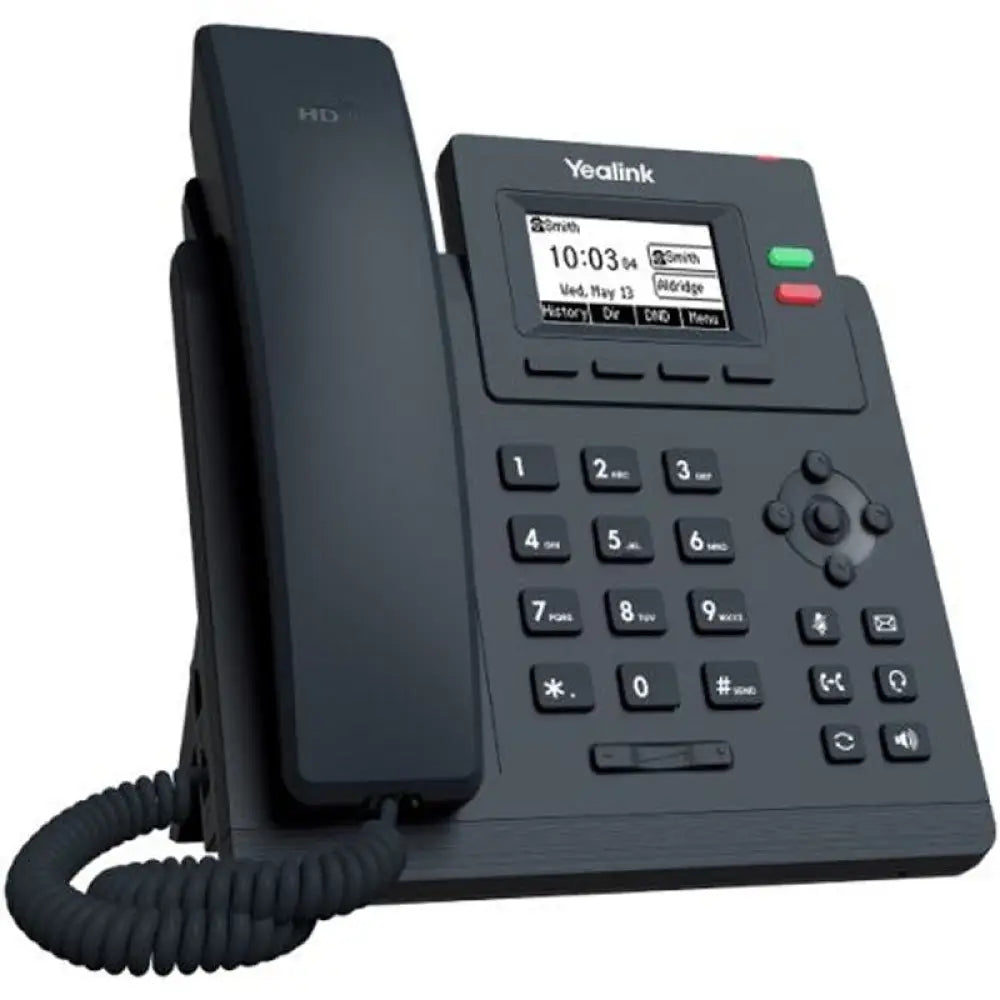 YEALINK SIP-T31G, 2 cuentas, CON PoE, SIN PSU - detalle
