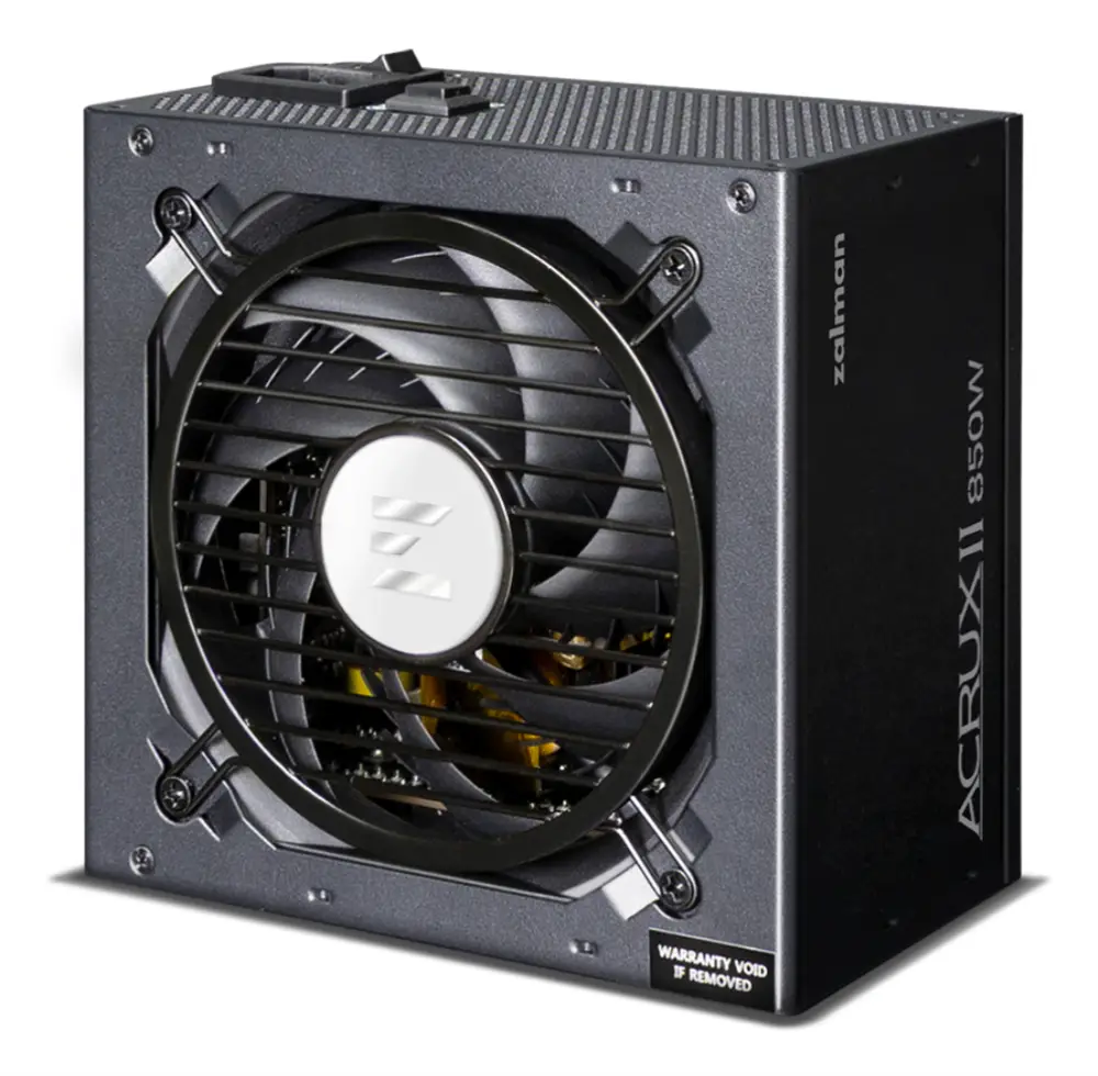 Zalman ACRUX II unidad de fuente de alimentación 850 W 24-pin ATX ATX Negro - detalle