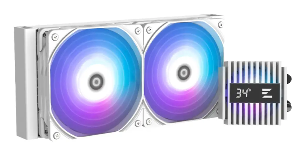 Zalman ALPHA2 A24 WHITE sistema de refrigeración para ordenador Procesador Sistema de refrigeración líquida todo en uno 