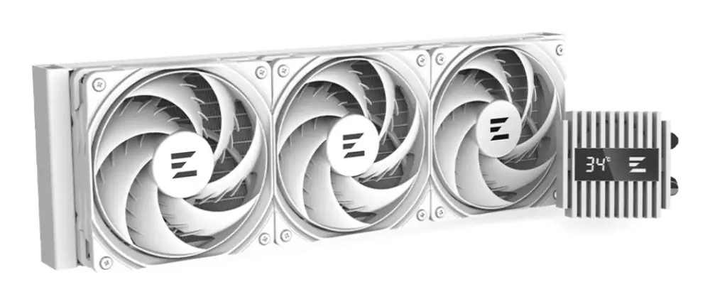 Zalman ALPHA2 A36 WHITE sistema de refrigeración para ordenador Procesador Sistema de refrigeración líquida todo en uno 12 cm Blanco - detalle
